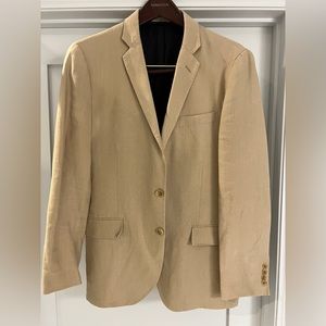 J.Crew Tan Linen Blazer - 40R